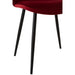 Eetkamerstoel Burgundy Stof 44 cm-Eetkamerstoelen-J-Line