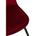 Eetkamerstoel Burgundy Stof 44 cm-Eetkamerstoelen-J-Line