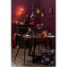 Eetkamerstoel Burgundy Stof 44 cm-Eetkamerstoelen-J-Line