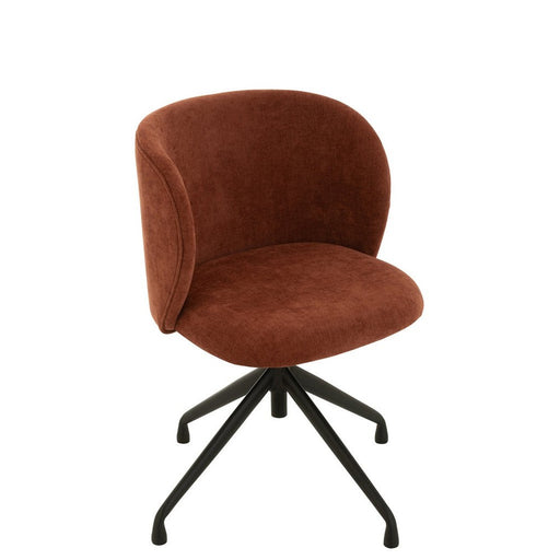 Eetkamerstoel Burgundy Stof 48 cm-Eetkamerstoelen-J-Line