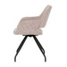 Eetkamerstoel Capp Blossom Roze Draaibaar 61 cm-Eetkamerstoelen-Livingfurn