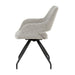 Eetkamerstoel Capp Taupe Draaibaar 61 cm-Eetkamerstoelen-Livingfurn