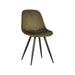 Eetkamerstoel Capri - Army green - Fluweel-Eetkamerstoelen-LABEL51