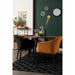Eetkamerstoel Catelyn Stof Oranje 55.5x57 cm-Eetkamerstoelen-Creating Home
