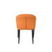 Eetkamerstoel Catelyn Stof Oranje 55.5x57 cm-Eetkamerstoelen-Creating Home