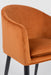 Eetkamerstoel Catelyn Stof Oranje 55.5x57 cm-Eetkamerstoelen-Creating Home