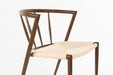 Eetkamerstoel Che Woven paper Bruin 46x52 cm-Eetkamerstoelen-Creating Home