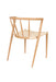 Eetkamerstoel Che Woven paper Naturel 46x52 cm-Fauteuils-Creating Home