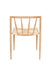 Eetkamerstoel Che Woven paper Naturel 46x52 cm-Fauteuils-Creating Home
