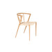 Eetkamerstoel Che Woven paper Naturel 46x52 cm-Fauteuils-Creating Home