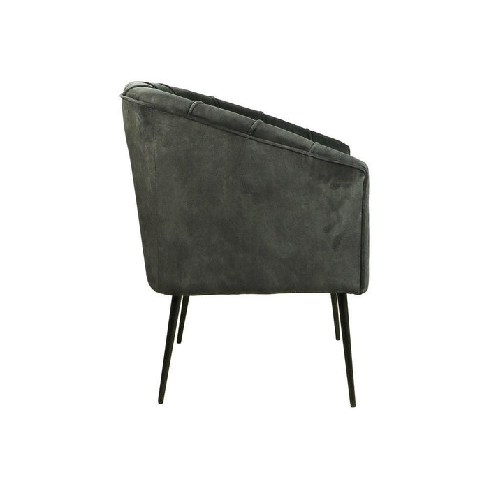 Eetkamerstoel Chester - 60x63x83 - Donkergrijs - Adore 29-Eetkamerstoelen-HSM Collection