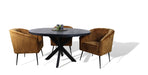 Eetkamerstoel Chester - 60x63x83 - Goud - Adore 14-Eetkamerstoelen-HSM Collection