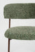 Eetkamerstoel Claes Polyester Groen 57.5x56.5 cm-Eetkamerstoelen-Creating Home