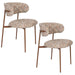 Eetkamerstoel Claes Polyester Multi color 57.5x56.5 cm-Eetkamerstoelen-Creating Home