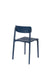 Eetkamerstoel Clive Donker Plastic Blauw 47x48 cm-Eetkamerstoelen-Creating Home