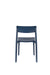 Eetkamerstoel Clive Donker Plastic Blauw 47x48 cm-Eetkamerstoelen-Creating Home