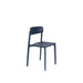 Eetkamerstoel Clive Donker Plastic Blauw 47x48 cm-Eetkamerstoelen-Creating Home