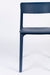 Eetkamerstoel Clive Donker Plastic Blauw 47x48 cm-Fauteuils-Creating Home