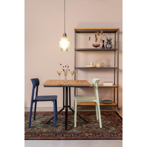 Eetkamerstoel Clive Light Plastic Groen 47x48 cm