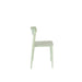 Eetkamerstoel Clive Light Plastic Groen 47x48 cm-Eetkamerstoelen-Creating Home