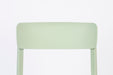 Eetkamerstoel Clive Light Plastic Groen 47x48 cm-Eetkamerstoelen-Creating Home