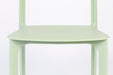 Eetkamerstoel Clive Light Plastic Groen 47x48 cm-Eetkamerstoelen-Creating Home