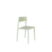 Eetkamerstoel Clive Light Plastic Groen 47x48 cm-Fauteuils-Creating Home