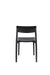 Eetkamerstoel Clive Plastic Zwart 47x48 cm-Eetkamerstoelen-Creating Home
