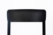 Eetkamerstoel Clive Plastic Zwart 47x48 cm-Eetkamerstoelen-Creating Home