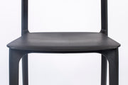 Eetkamerstoel Clive Plastic Zwart 47x48 cm-Eetkamerstoelen-Creating Home