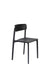 Eetkamerstoel Clive Plastic Zwart 47x48 cm-Fauteuils-Creating Home