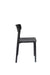 Eetkamerstoel Clive Plastic Zwart 47x48 cm-Fauteuils-Creating Home