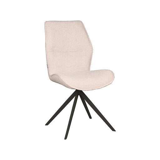 Eetkamerstoel Comfy Naturel Boucle-Eetkamerstoelen-LABEL51