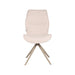 Eetkamerstoel Comfy - Naturel - Boucle - Taupe Metalen Frame-Eetkamerstoelen-LABEL51