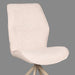 Eetkamerstoel Comfy - Naturel - Boucle - Taupe Metalen Frame-Eetkamerstoelen-LABEL51