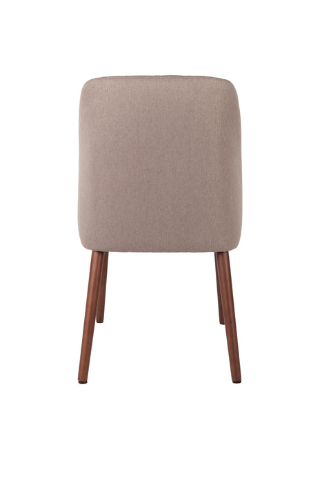 Eetkamerstoel Conway Stof Beige 56x48 cm-Eetkamerstoelen-Creating Home