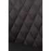 Eetkamerstoel Conway Stof Donkergrijs 56x48 cm-Eetkamerstoelen-Creating Home