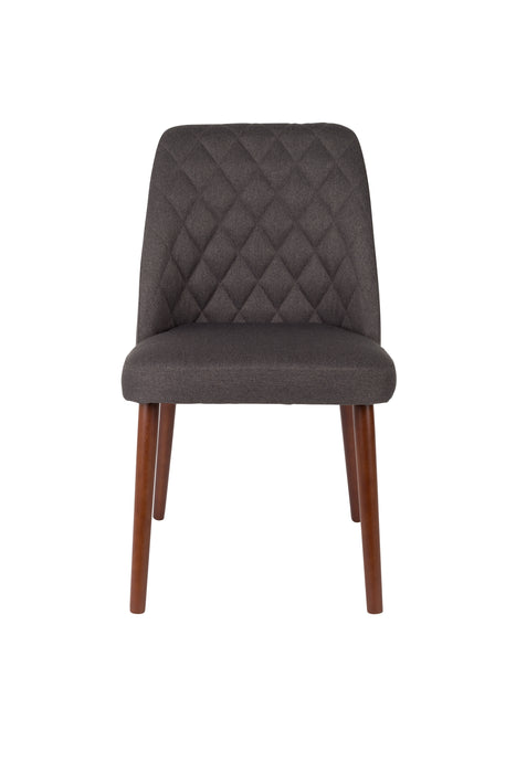 Eetkamerstoel Conway Stof Donkergrijs 56x48 cm-Eetkamerstoelen-Creating Home
