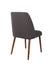 Eetkamerstoel Conway Stof Donkergrijs 56x48 cm-Eetkamerstoelen-Creating Home