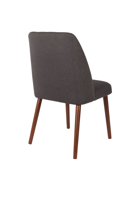Eetkamerstoel Conway Stof Donkergrijs 56x48 cm-Fauteuils-Creating Home