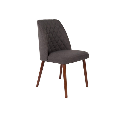 Eetkamerstoel Conway Stof Donkergrijs 56x48 cm-Fauteuils-Creating Home