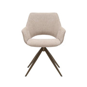 Eetkamerstoel Daisy Beige 61x60x82 cm-Eetkamerstoelen-Starfurn