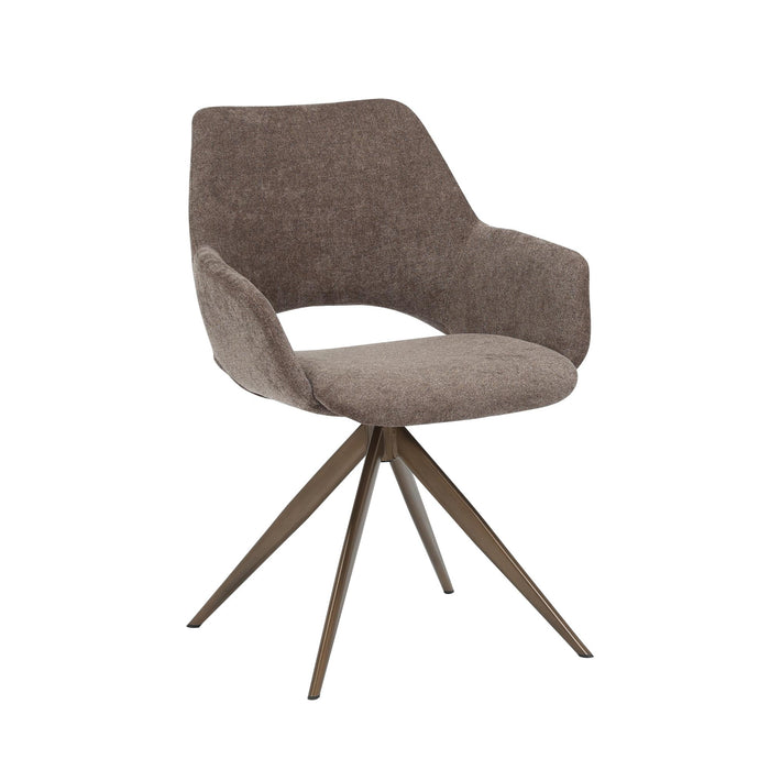 Eetkamerstoel Daisy | Brown-Eetkamerstoelen-Creating Home