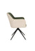 Eetkamerstoel Daley Beige/green Polyester Groen 63x62.5 cm-Eetkamerstoelen-Creating Home