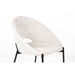 Eetkamerstoel Dando Off Polyester Wit 48x64 cm-Eetkamerstoelen-Creating Home