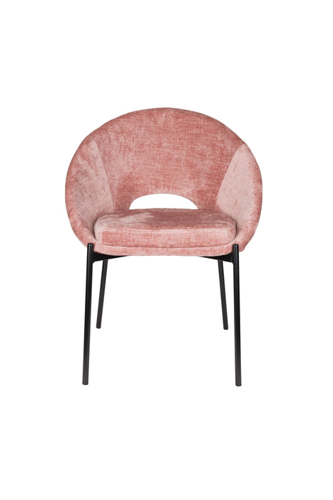 Eetkamerstoel Dando Old Polyester Roze 48x64 cm