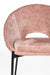 Eetkamerstoel Dando Old Polyester Roze 48x64 cm-Eetkamerstoelen-Creating Home