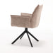 Eetkamerstoel Dani - Fluweel Beige-Eetkamerstoelen-Starfurn