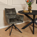 Eetkamerstoel Dani | Velvet Hunter Green | Draaibaar-Eetkamerstoelen-Starfurn