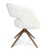 Eetkamerstoel Demi | Off White | Poot Bronze | Met armleuning-Eetkamerstoelen-Creating Home